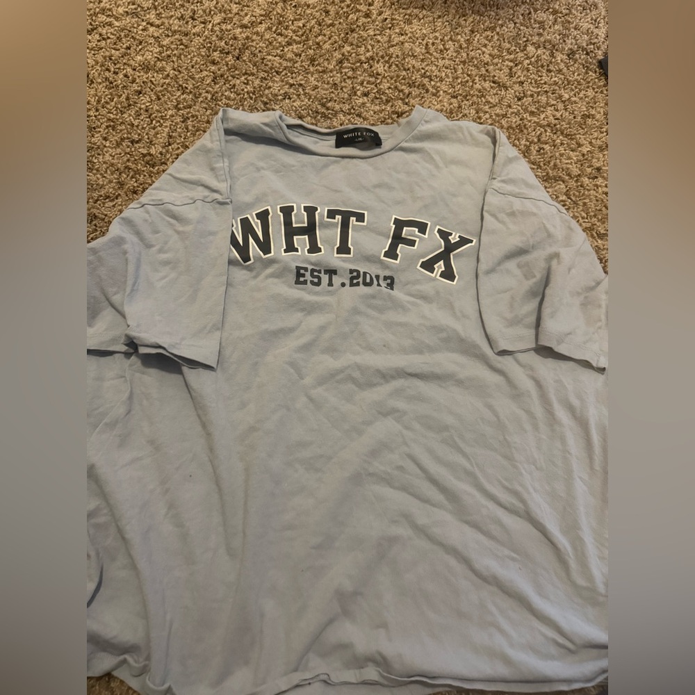 White fox tee